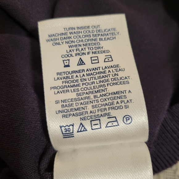 Land's End Short Sleeve Fine gauge Jewelneck Sweater - True Navy Women's Large - Picture 6 of 10